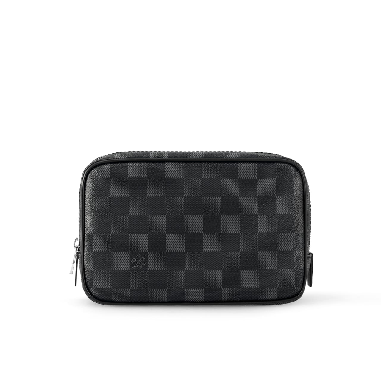 Louis Vuitton Damier Graphite Canvas Toilet Pouch Grey 23Cm