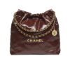 Chanel 22 Large Handbag Dark Brown 42Cm As3261 B19059 U1115