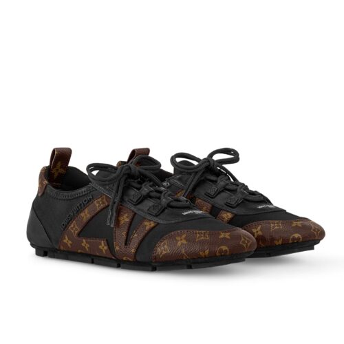 Louis Vuitton Monogram Canvas Sneakerina Black 1Ahndo