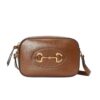 Gucci Horsebit 1955 Mini Leather Shoulder Bag Brown 18Cm‎ 760196 1Aaqd 2361