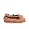 Gucci Women's Horsebit Ballet Flat Orange