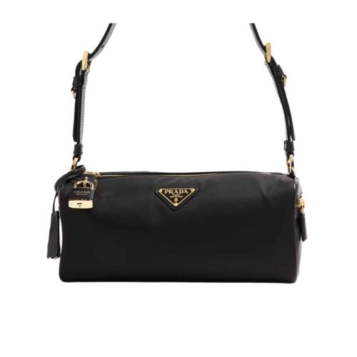 Prada Re Nylon Pouch Black 28Cm 1ne058 2c05 F0002