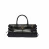 Prada Medium Leather Handbag Black 32Cm 1Ba426 2Cyr F0002 V Moo