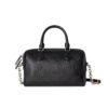 Gucci GG Emblem Small Leather Top Handle Bag Black 22Cm