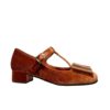 Prada Velvet Pumps Ginger