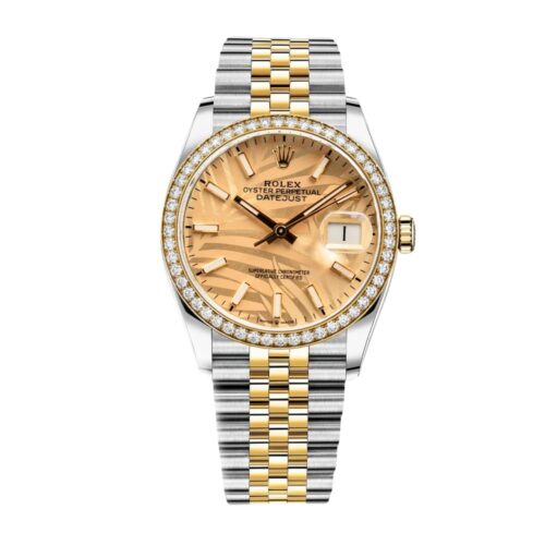 Rolex Datejust 36 Oyster Oystersteel Yellow Gold And Yellow 36Mm 126200 0086