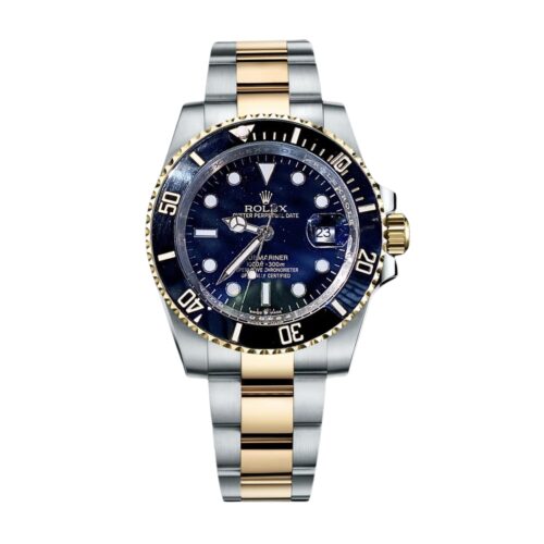 Rolex Submariner Date Oyster Oystersteel Yellow Gold And Dark Blue 40Mm 116613Lb 0005