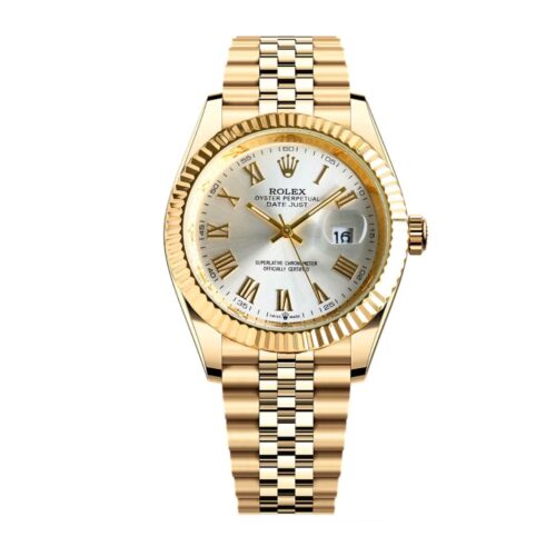 Rolex Datejust 41 Oyster Oystersteel Yellow Gold And White 41Mm