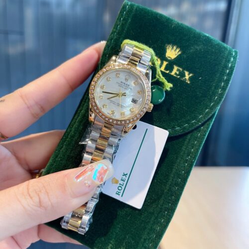 Alternative view of Rolex Datejust 28 Oyster Oystersteel Yellow Gold And Silver 28Mm