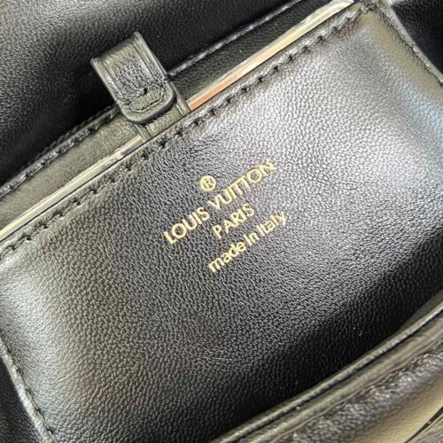 Alternative view of Louis Vuitton GO 14 MM Quilted Leather Crossbody Bag Black 23Cm M22891