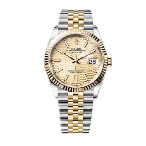 Rolex Datejust 36 Oyster Oystersteel White Gold And Yellow 36Mm M126333 0022