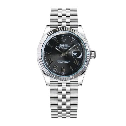 Rolex Datejust 41 Oyster Oystersteel White Gold And Black 41Mm
