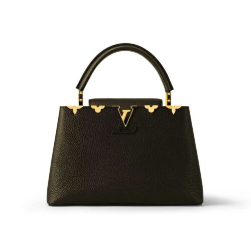 Louis Vuitton Capucines BB Bag Black 27Cm M54663