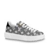 Louis Vuitton Time Out Monogram Denim Sneaker Grey 1AAW2Q