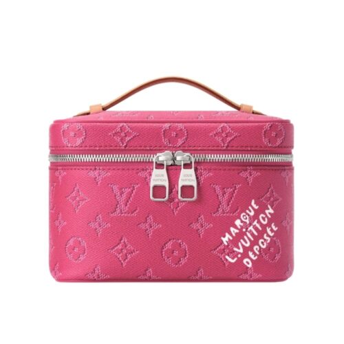 Louis Vuitton Nice Mini Pondichery Pink Toiletry Bag 20cm M26889