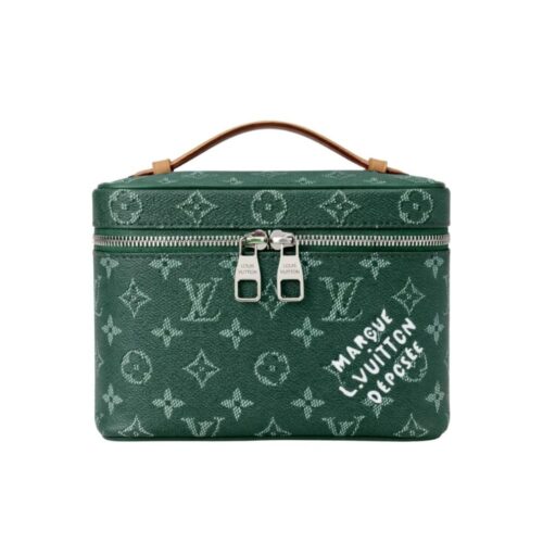 Louis Vuittion Nice Mini Bag Monogram Heritage Green 20cm