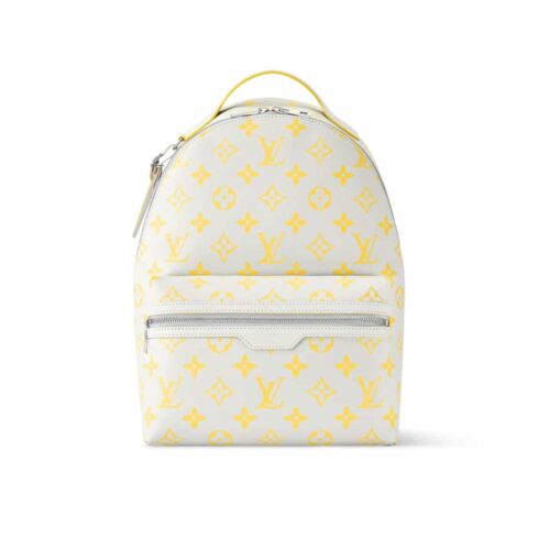 Louis Vuitton Discovery Monogram Glow Canvas Backpack Yellow 37Cm M14673