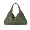Gucci Softbit Maxi Leather Shoulder Bag Forest Green 46Cm 837466 AAEAO 3332