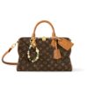 Louis Vuitton Speedy Soft 30 Boho Monogram Canvas Shoulder Bag Brown 30Cm N87212