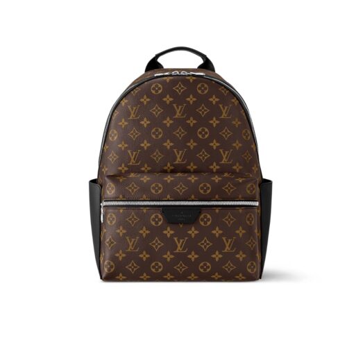 Louis Vuitton Discovery PM Monogram Macassar Backpack Brown 40cm M46684
