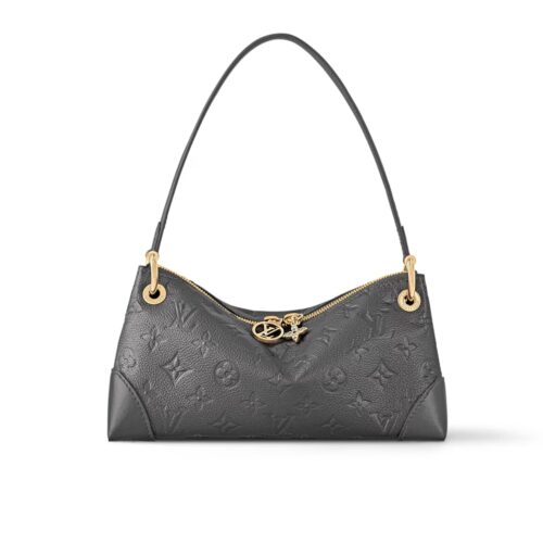 Louis Vuitton Pochette Sèvres Monogram Empreinte Shoulder Bag Gun Metal 24Cm M12174