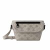 Louis Vuitton Pulse Wearable Wallet Monogram Shadow Leather Shoulder Bag Sand 22cm M14794