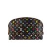 Louis Vuitton X Murakami Cosmetic Pouch PM Monogram Canvas Multicoloured Black 19cm