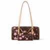 Louis Vuitton X TM Papillon Monogram Canvas Shoulder Bag Sakura Brown 27cm M13097