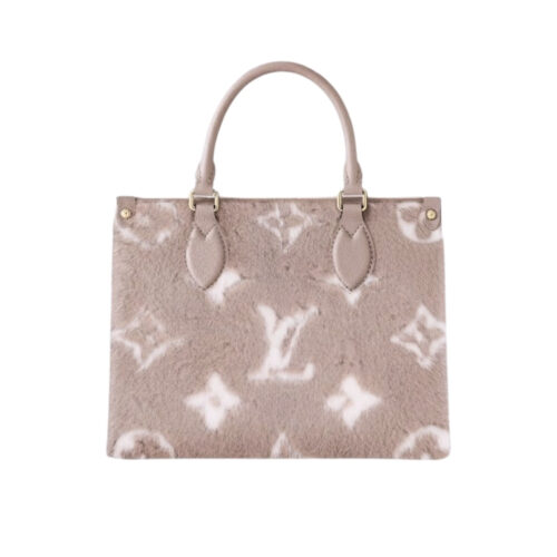 Louis Vuitton Onthego PM Monogram Cashmere Beige 25Cm M15030