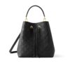 Louis Vuitton Néonoé MM Monogram Empreinte Bucket Bag Black 26Cm M45256