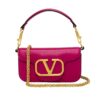 Valentino Locó Small Shoulder Bag In Calfskin Rose Violet 1W2B0K53Zxlm24