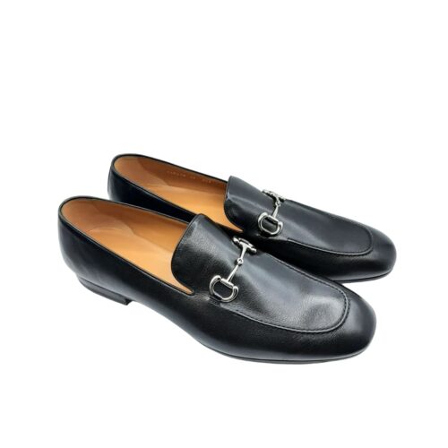 Gucci Horsebit Leather Loafer Black