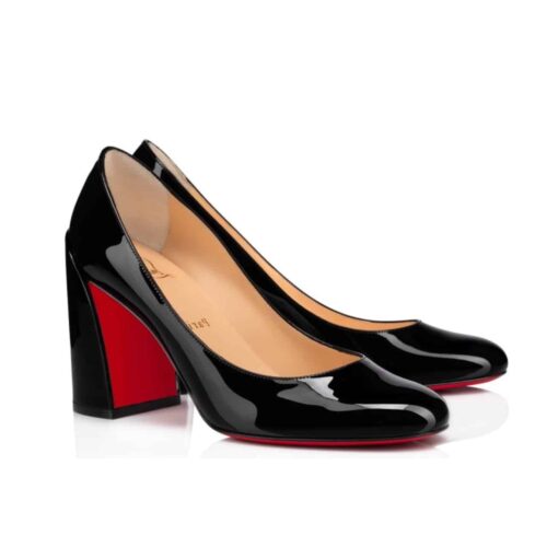 Christian Louboutin Miss Sab Patent Leather Pumps Black 3210568BK01