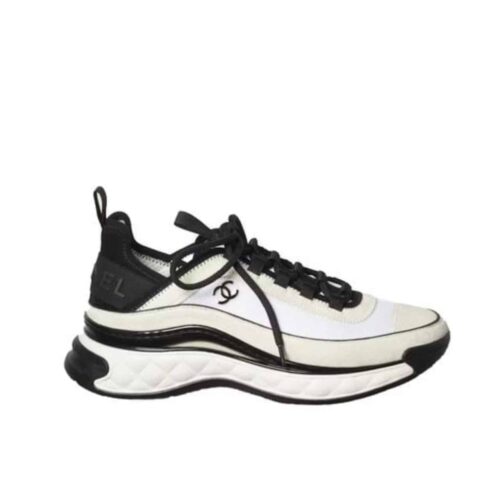 Chanel Women'S Suede Sneaker White G39070 Y56144 0Q241
