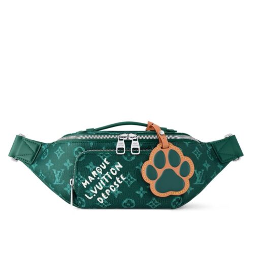 Louis Vuitton Rush Bumbag Monogram Heritage Green 30Cm M12867