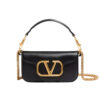 Valentino Garavani Locó Small Shoulder Bag In Black 20cm 7W2B0K53ZXL 0NO