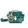 Louis Vuitton Soul Trunk Monogram Heritage Canvas Crossbody Bag Green 19cm M12686