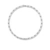 Louis Vuitton Monogram Tied Up Necklace Silver M00919