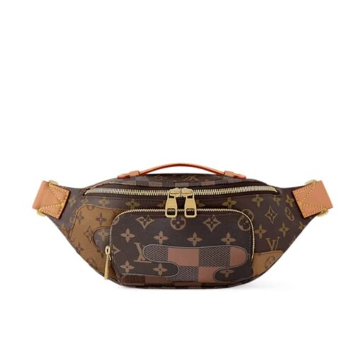 Louis Vuitton Rush Bumbag Monogram Canvas Brown 30cm M15271