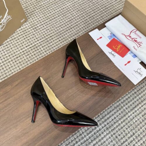 Alternative view of Christian Louboutin Kate Patent Leather Pumps Black 3191416BK01