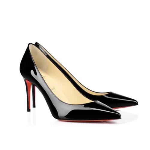 Christian Louboutin Kate Patent Leather Pumps Black 3191416BK01