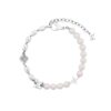 Louis Vuitton Pearls Fusion Bracelet Silver M1556A