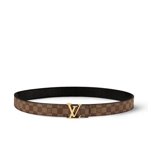 Louis Vuitton LV Iconic 25MM Reversible Belt Damier Ebene Canvas M0568U