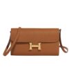 Hermes Constance To Go Epsom Gold-tone Hardware Crossbody Bag Brown 21Cm