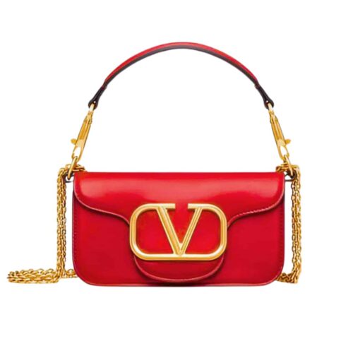 Valentino Locó Small Shoulder Bag In Red 20Cm 1W2B0K53Zxlm24