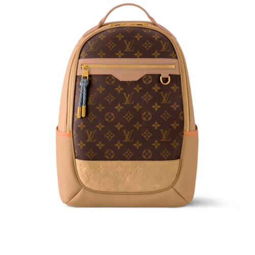 Louis Vuitton Outdoor Monogram Canvas and Leather Backpack Brown 44Cm M12624
