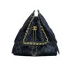 Chanel 25 Medium Washed Denim Handbags Dark Blue 34cm