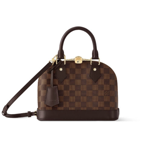 Louis Vuitton Alma BB Damier Ebene Canvas Dark Brown 23Cm N40606