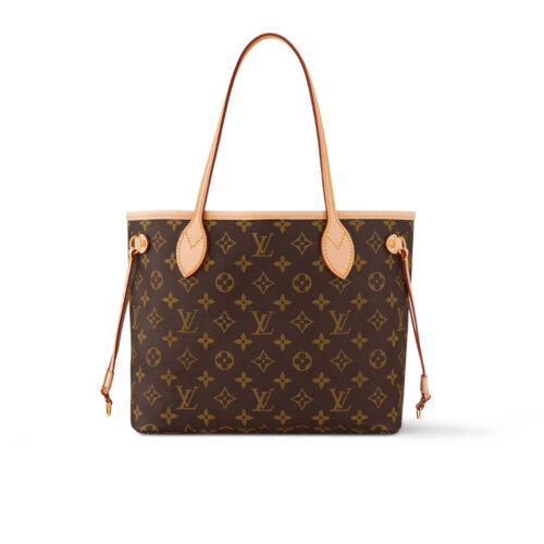 Louis Vuitton Neverfull PM Monogram Canvas Tote Bag Red 29Cm M41245