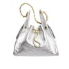 Chanel 25 Small Metallic Handbags Silver 26cm AS5293 B20405 NZV67